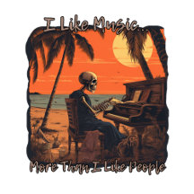 I Like Music More Than People, skeleton