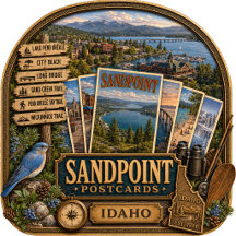 Sandpoint Idaho Postcards/Gifts