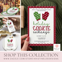Christmas Holiday Cookie Exchange Party Supplies