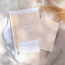 Delicate Floral Storybook Baby Shower