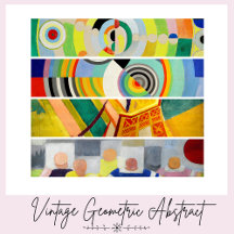 Vintage Geometric Abstract