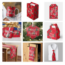 Merry Christmas Tigers and Christmas Trees