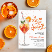 Love at First Spritz Bridal Shower Collection