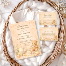 Vintage Tea Afternoon Baby Shower