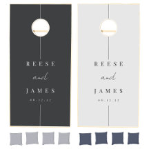 Premium Personalized Wedding Cornhole Sets