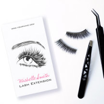 Minimalist Black and White Lash Extension Makeup
