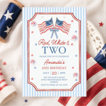 4th of July Patriotic Birthday 