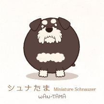 シュナたま <Miniature Schnauzer>