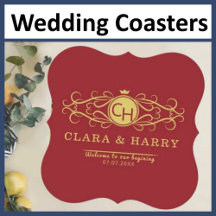 Wedding Reception Tables  modern Coasters