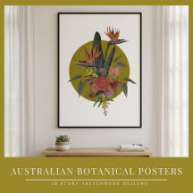 Australian Botanical & Wildlife Posters