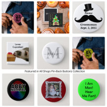 All Shops Pin-Back Buttons