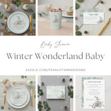 Baby shower - Winter Wonderland Baby