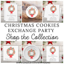 Christmas Wreath Cookie Exchange Collection