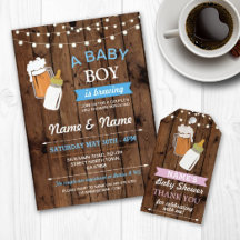 A Baby is Brewing - Pink or Blue 