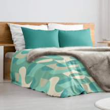 Midcentury  Half Circles Pattern Home Decor