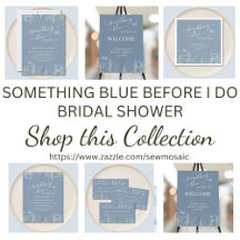 Something Blue Bridal Shower Collection
