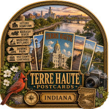 Terre Haute Indiana Postcards/Gifts
