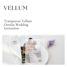 Vellum Wedding Stationery