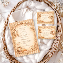 Vintage Café Baby Shower