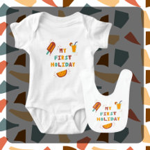 Colourful "My First Holiday" Designs Collection