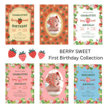 berry sweet first birthday photo collection