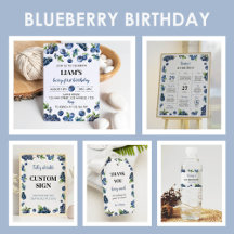 Blueberry Berry Sweet Birthday