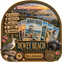 Dewey Beach Delaware Postcards/Gifts