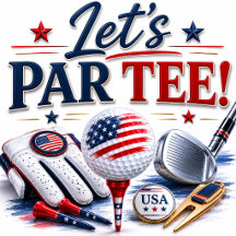 Golf 4th of July 250 Years Independence Party 