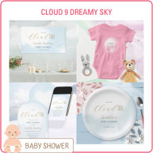Cloud 9 Dreamy Sky Baby Shower