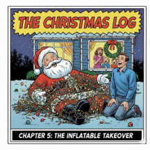 Christmas and everyday life situations in a comic