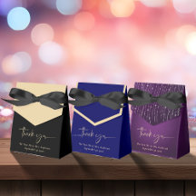 Various Colours of Wedding Favor Gift Boxes