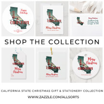 California Christmas Gifts & Holiday Stationery 