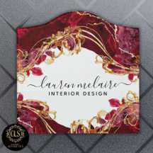 Delux Cherry Red & Gold Alcohol Ink Collection