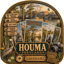 Houma Louisiana Postcards/Gifts