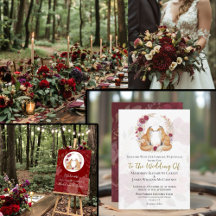 Playful Fox Autumn Wedding