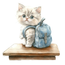 Adorable Kitten Backpacks Collection