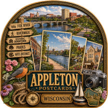 Appleton Wisconsin Postcards/Gifts