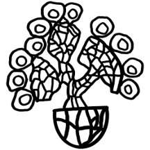 COLOR ME CACTUS IN A BOWL