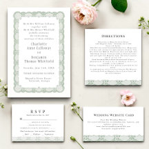 sage green lace wedding collection 