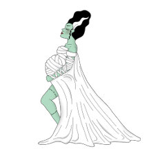 Baby Frankenstein Baby Shower