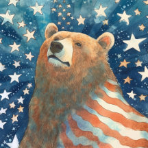 Stars and Stripes Dreamer Bear