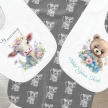 Baby Bibs and Pacifiers (Happy Baby)