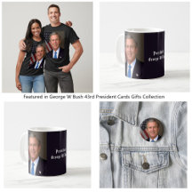 George W Bush 43rd President Cards Gifts