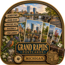 Grand Rapids Michigan Postcards/Gifts