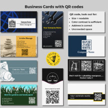QR Code Business Cards Collection