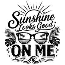 Summer Vibes Sunshine Beach Vacation Graphic Tee