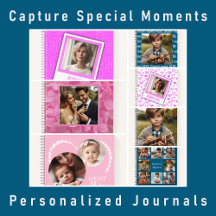 Personalized Photo Notebooks & Journals