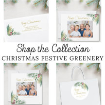 Christmas Festive Greenery Collection