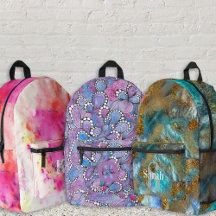 Printed Backpacks