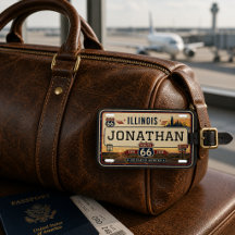The Route 66 Vintage License Plate Collection